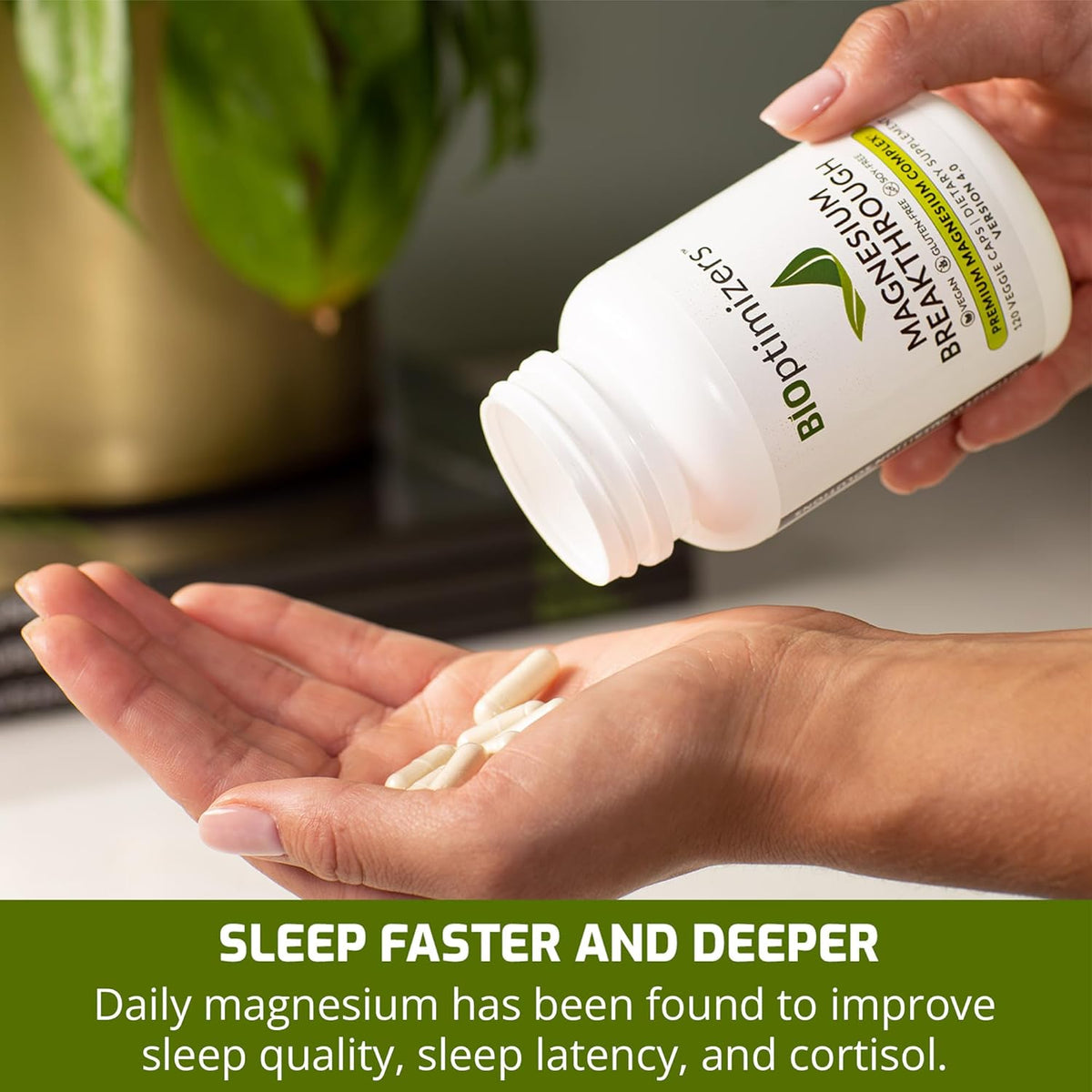 BIOptimizers Magnesium Breakthrough, 60 Capsules