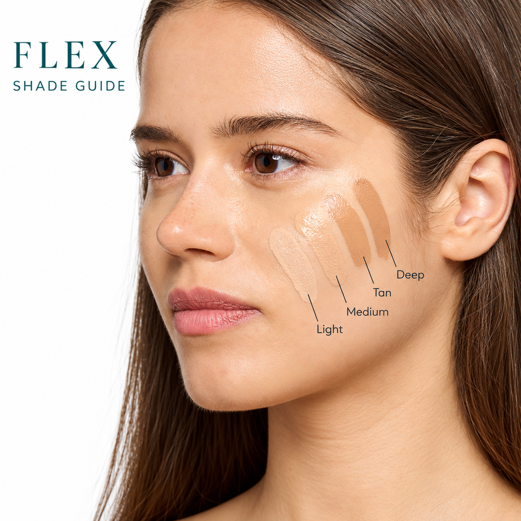 Colorescience Face Shield Flex SPF 50 Tinted Sunscreen – Light, 1.8 fl oz