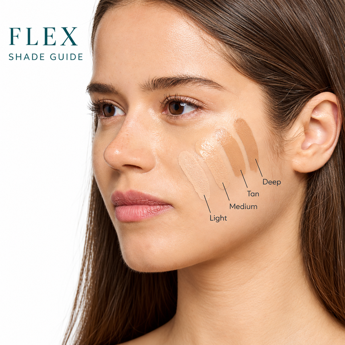 Colorescience Face Shield Flex SPF 50 Tinted Sunscreen – Light, 1.8 fl oz